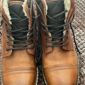 Men's Brown Leather Boots